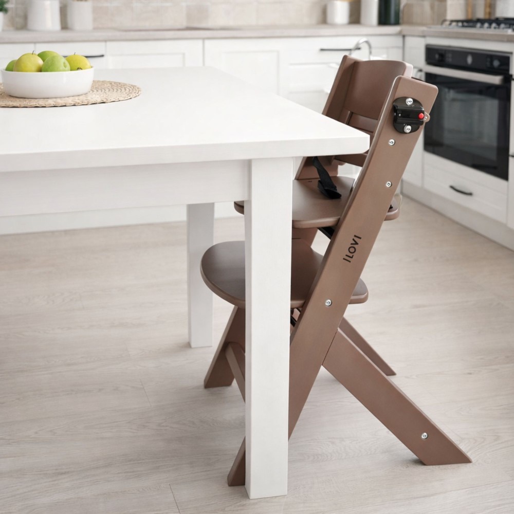 Стульчик iLovi Uno Brown с вкладышем