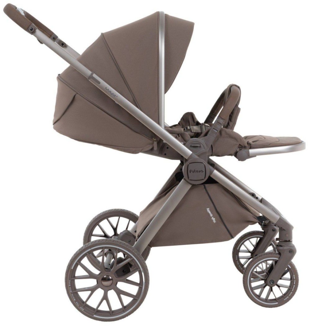 Коляска 2 в 1 Pituso Mayla Plus Truffle