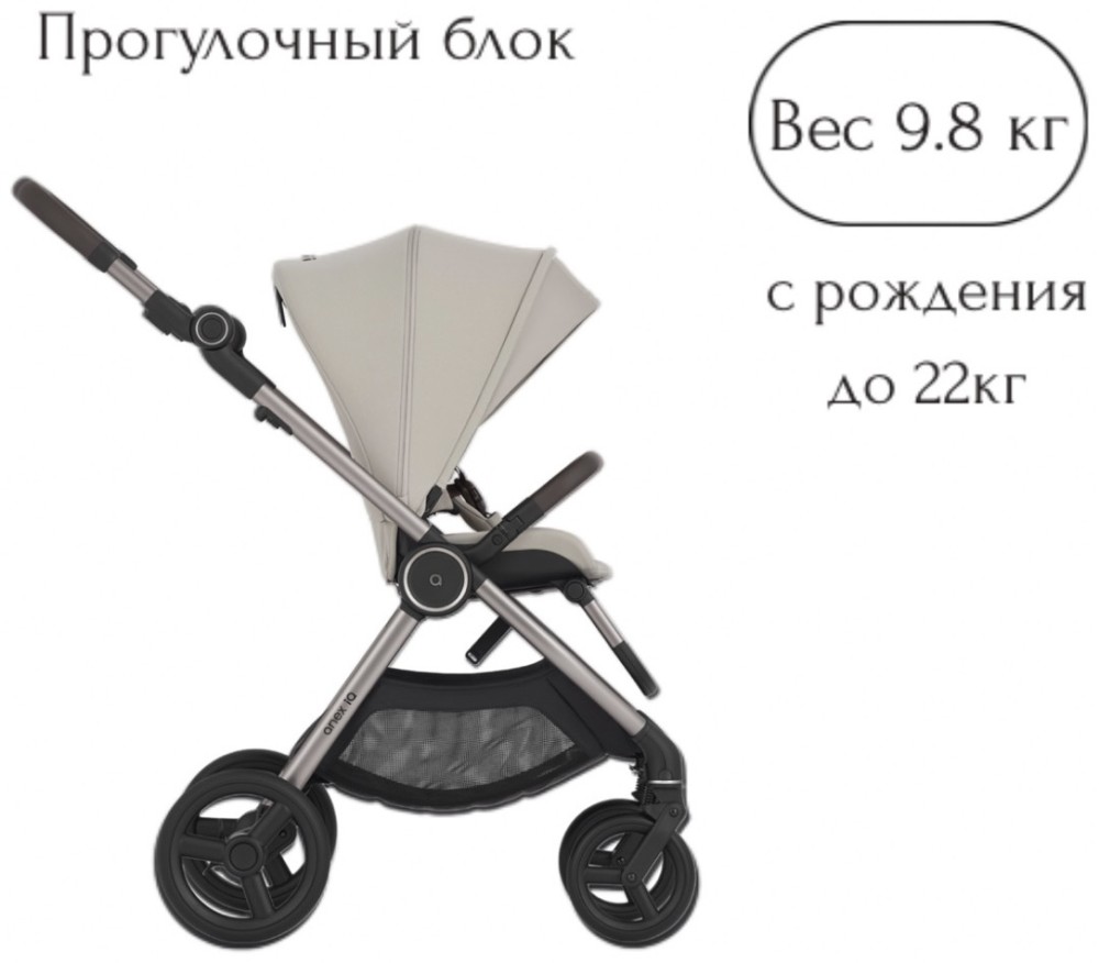 Коляска 2в1 Anex IQ Soya
