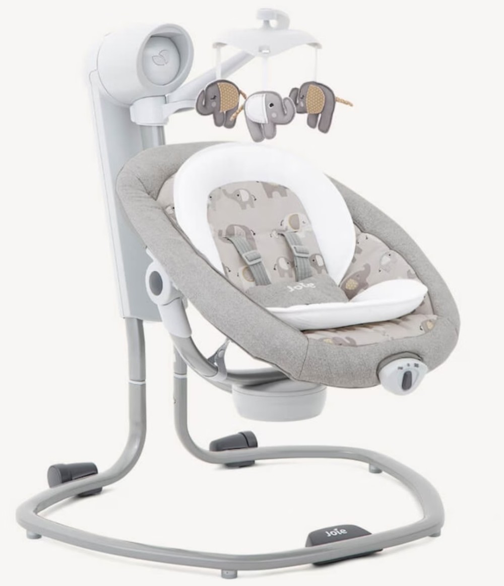 Шезлонг Joie Serina ELEPHANT DUO