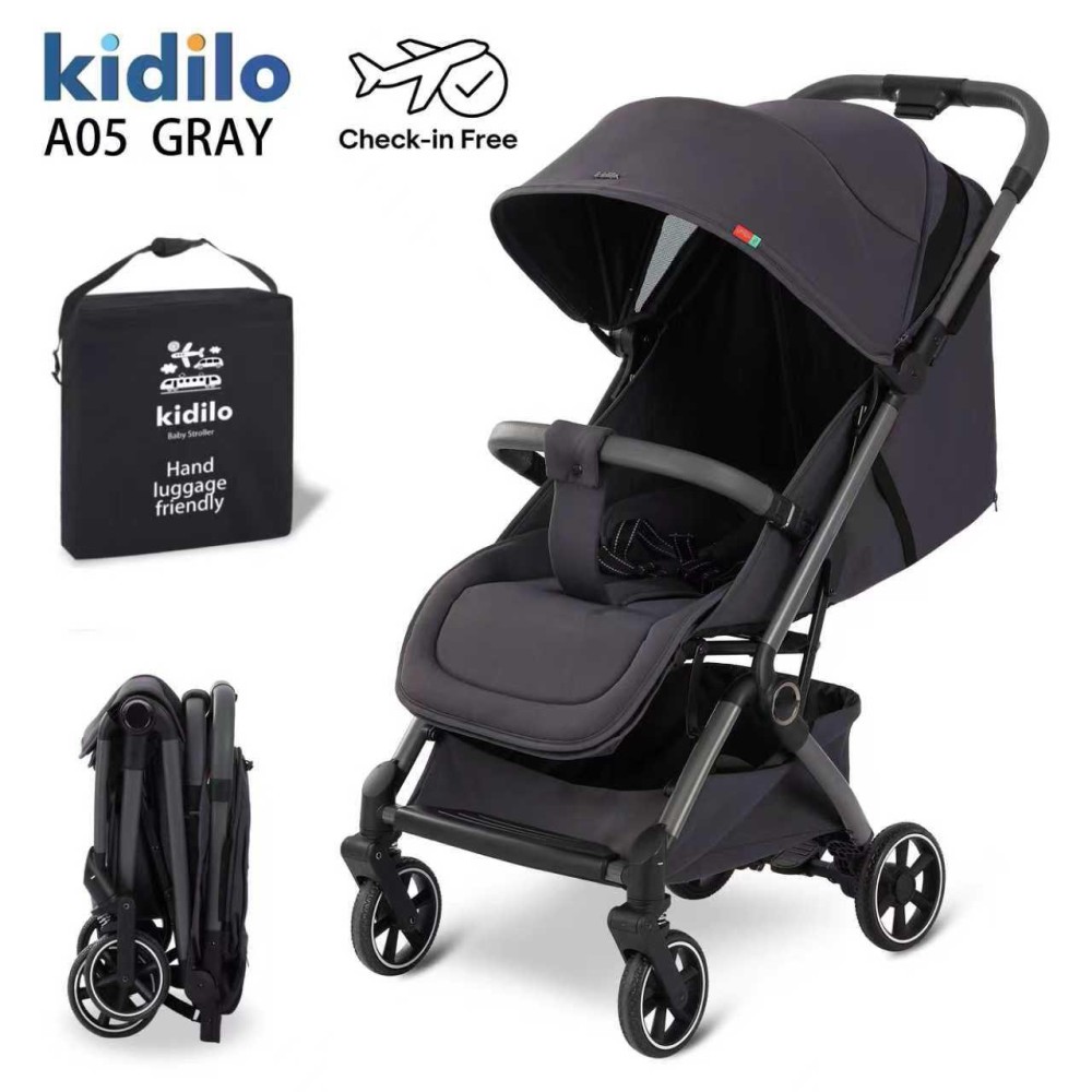 Коляска Kidilo A05 black