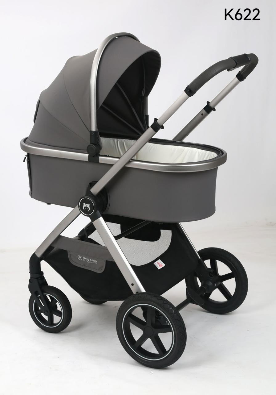 Коляска 2в1 Ining baby K622 Grey