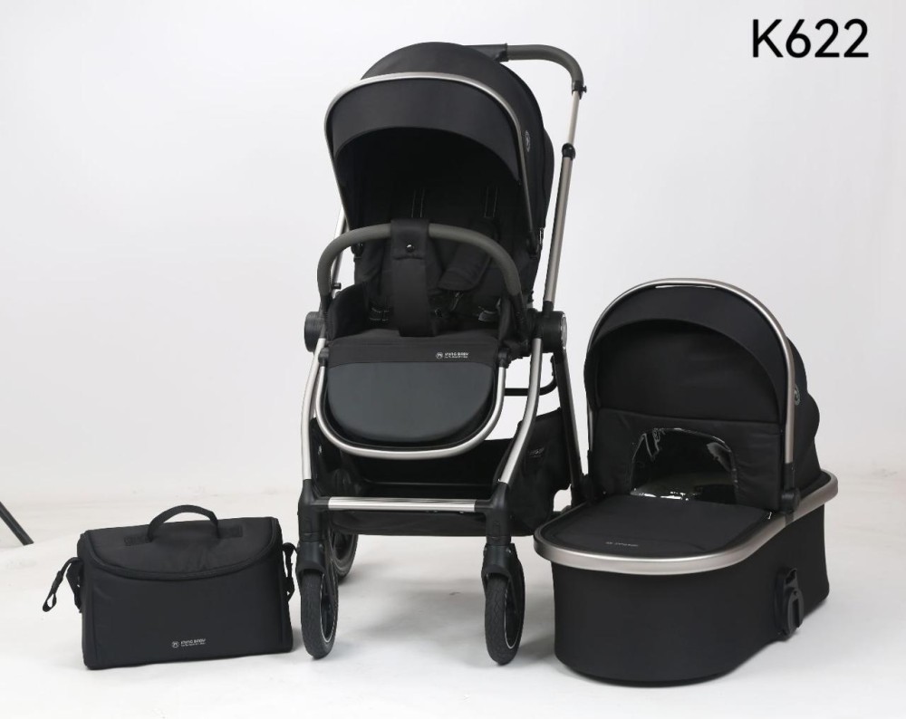Коляска 2в1 Ining baby K622 Black