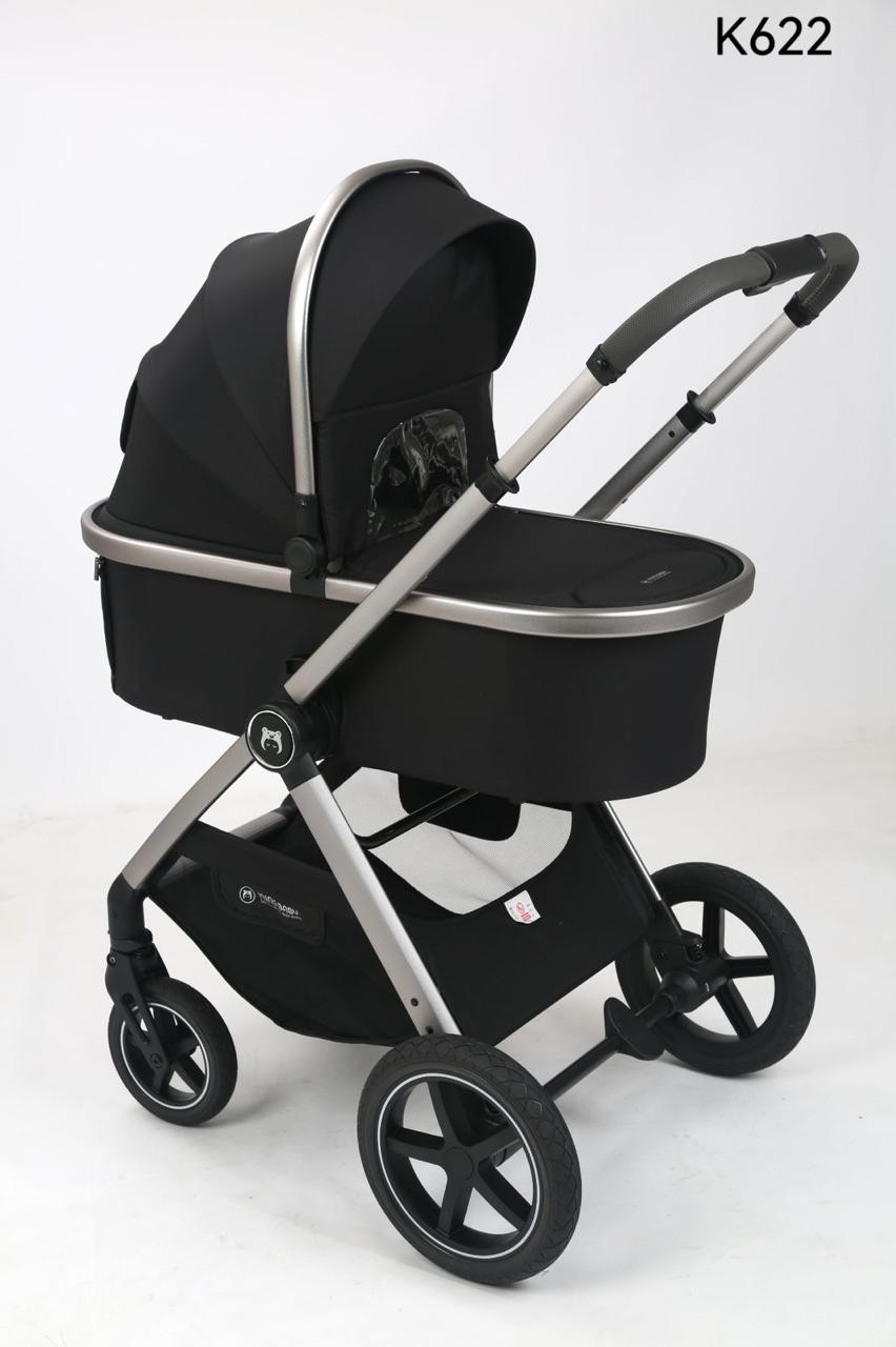 Коляска 2в1 Ining baby K622 Black
