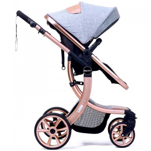 Коляска-трансформер "Aimeli", серый