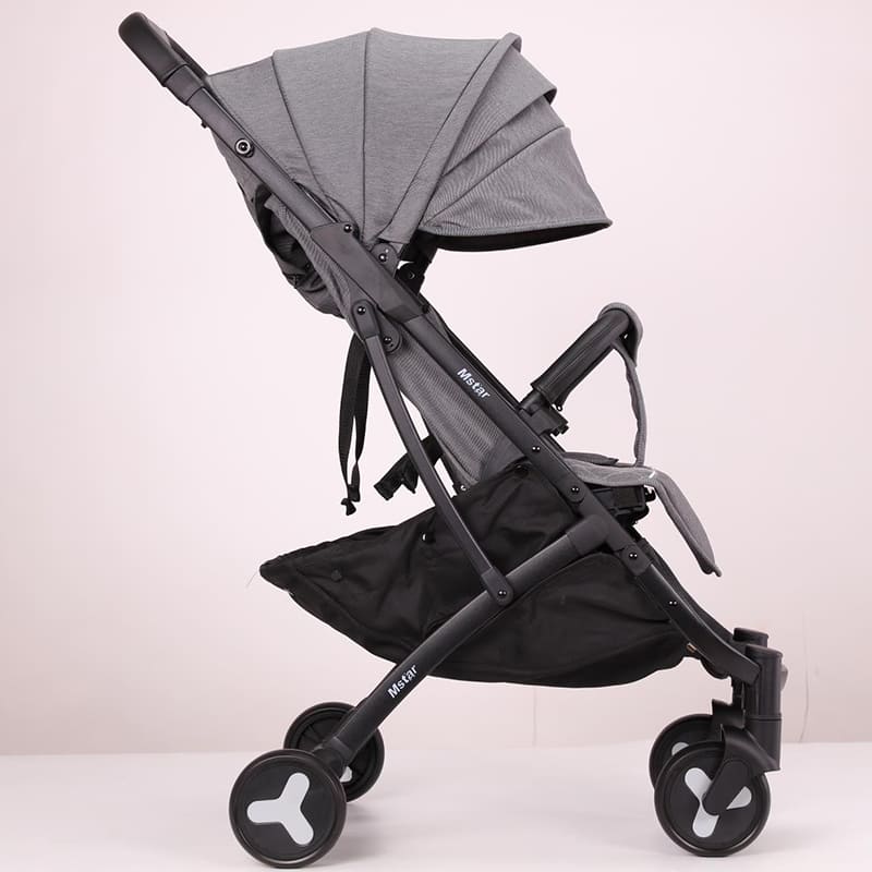Коляска прогулочная Mstar светло-серый