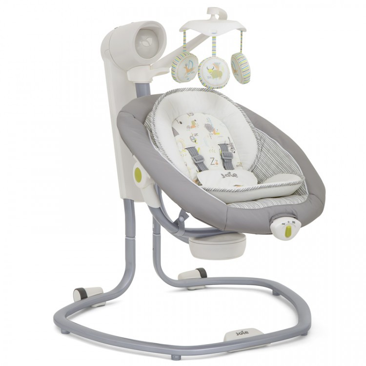 Электрокачель Joie Serina Nature Alphabet